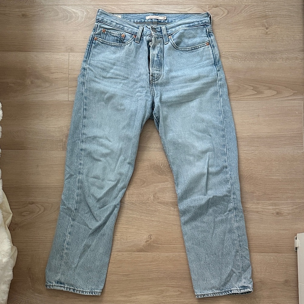 Levi's Light Blue Women's Ankle Jeans